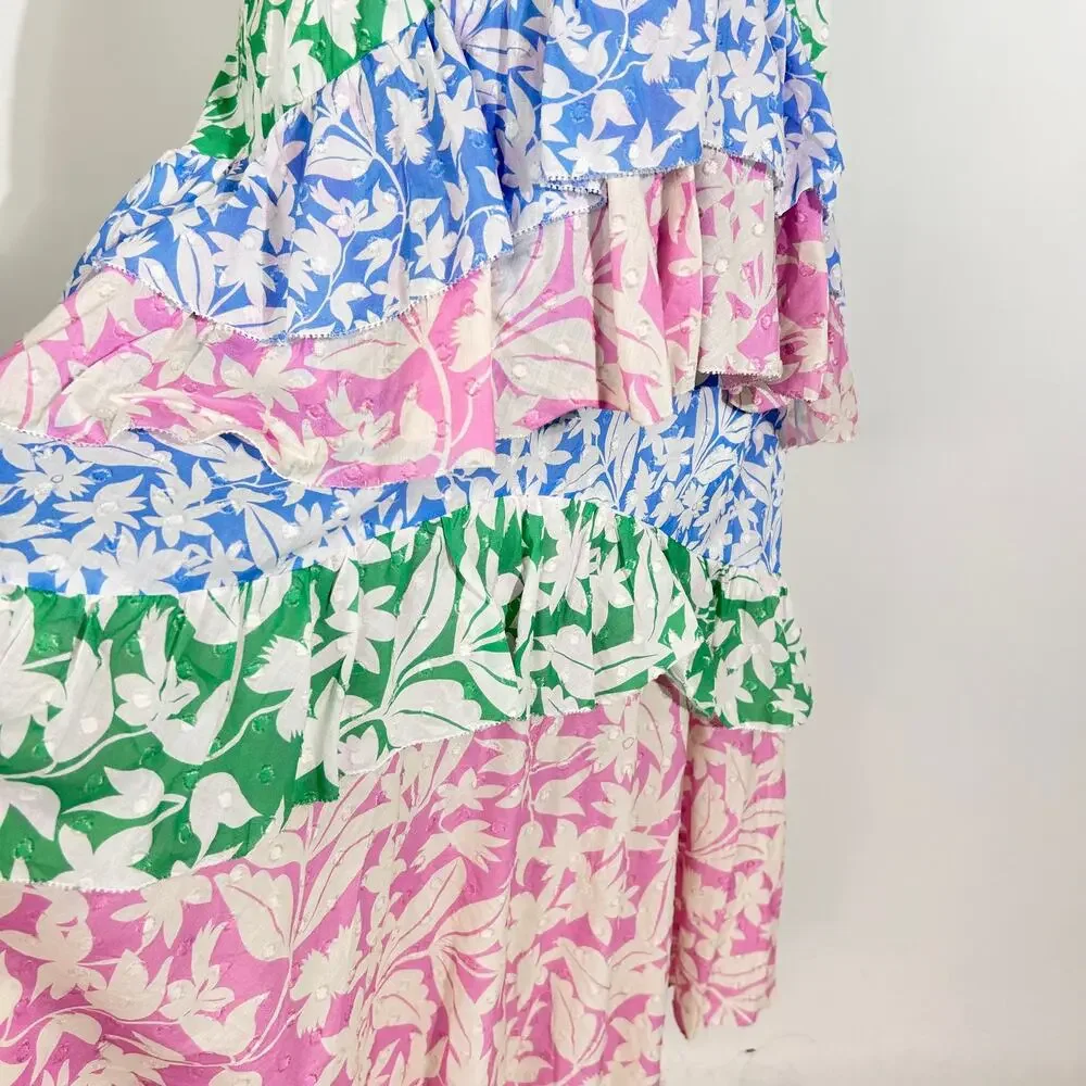 Blogger Fav Rixo Benita Printed Dress worn by Ana Cruz Kayne in Barbie - Picture 9 of 13